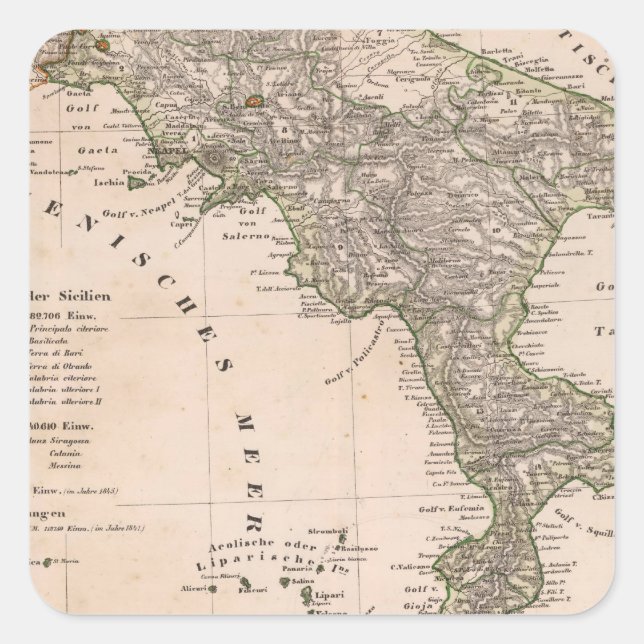 Italy 22 square sticker (Front)