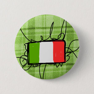Italy 2 Inch Round Button