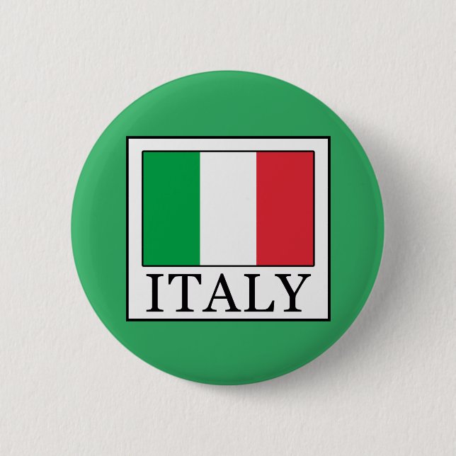Italy 2 Inch Round Button (Front)
