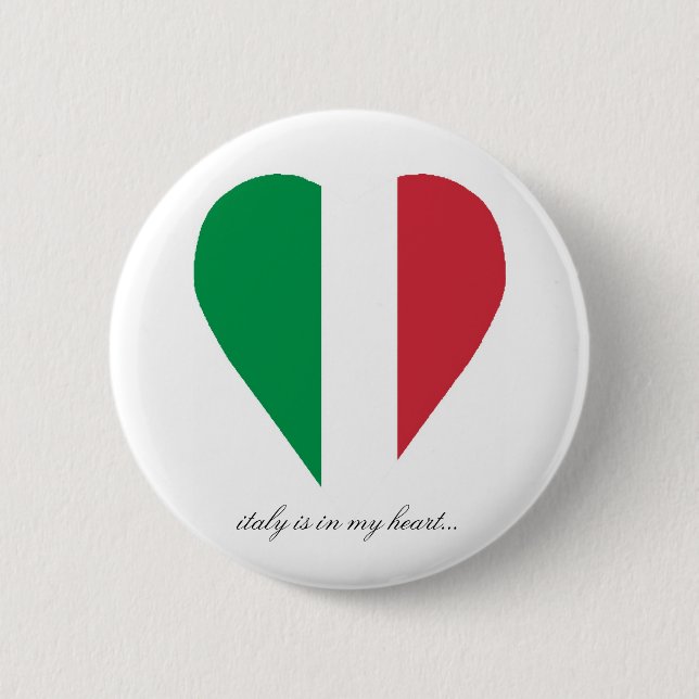 ITALY 2 INCH ROUND BUTTON (Front)