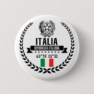 Italy 2 Inch Round Button