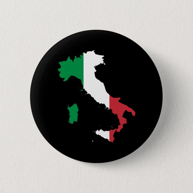 Italy 2 Inch Round Button (Front)