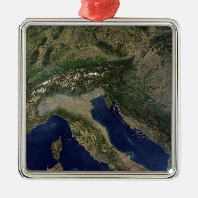Italy 2 metal ornament (Front)