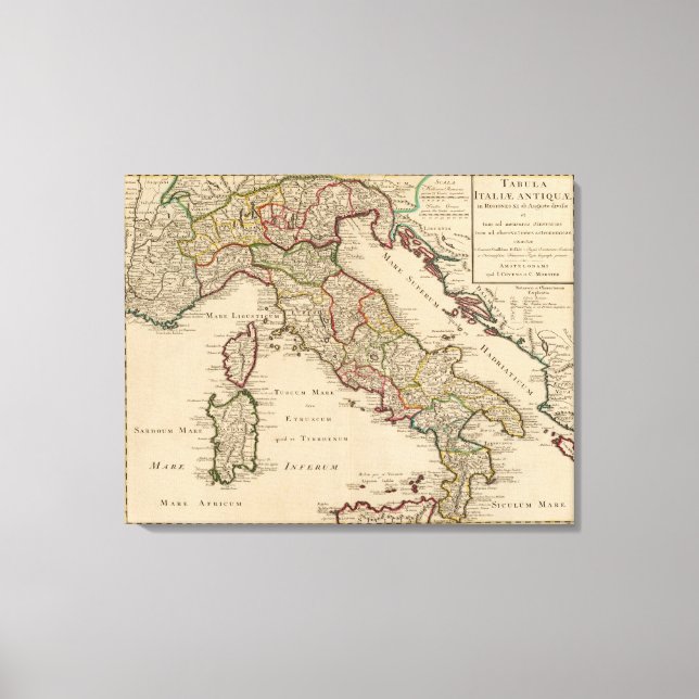 Italy 3 canvas print (Front)