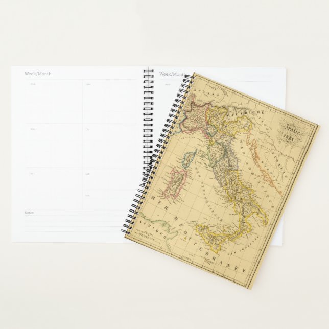 Italy 4 planner (Display)