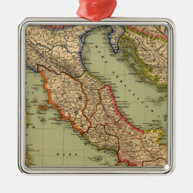 Italy 6 metal ornament (Front)
