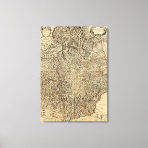 Italy and France Canvas Print