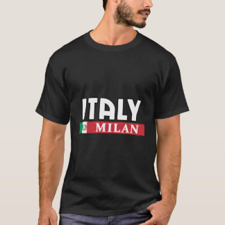 Italy And Italian City Of Milan T-Shirt