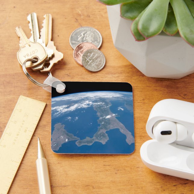 Italy And Its Island Sicily. Keychain (Desk)