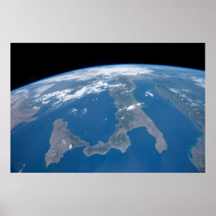 Italy And Its Island Sicily. Poster