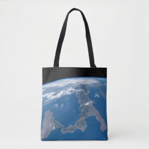 Italy And Its Island Sicily. Tote Bag
