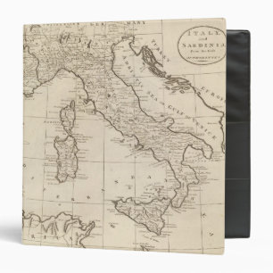 Italy, and Sardinia Binder