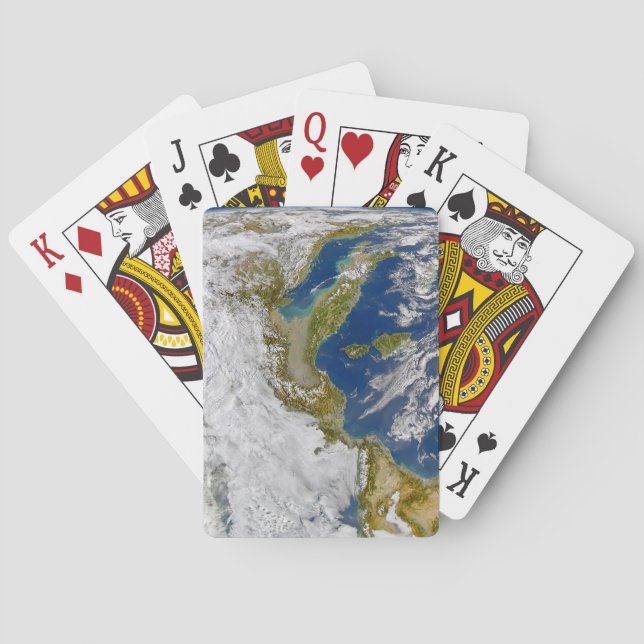 Italy And The Adriatic Sea. Playing Cards (Back)