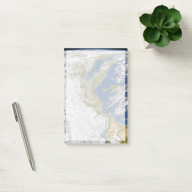 Italy And The Adriatic Sea. Post-it Notes (Office)