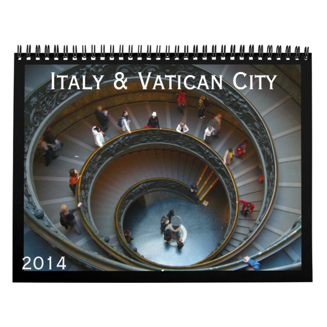 italy and vatican 2014 calendar (Cover)