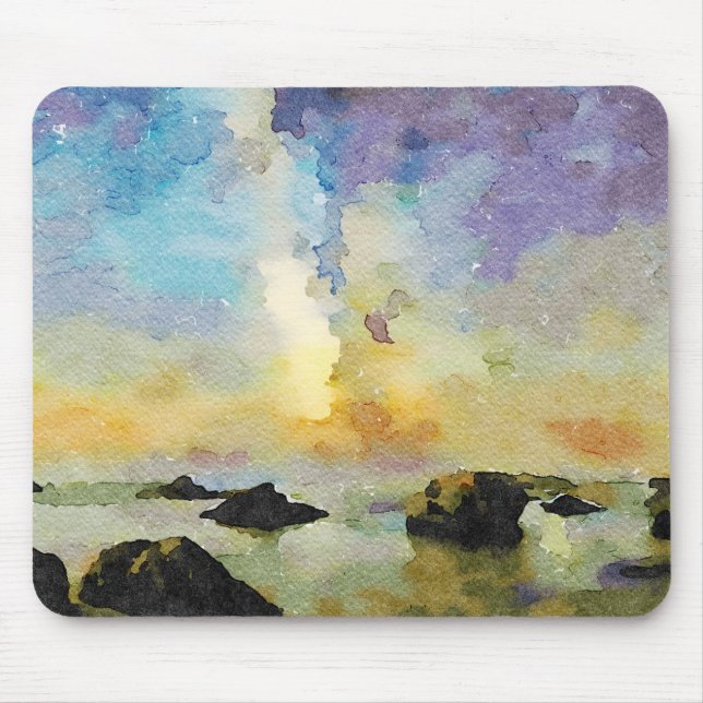 *~ Italy AP12 Beach Spiaggia delle cannelle Italia Mouse Pad (Front)