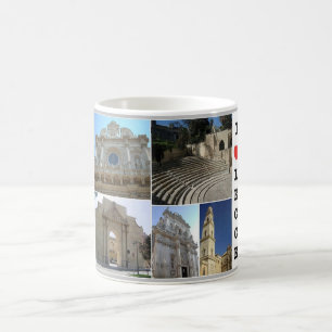 Italy - Apulia - Salento - Lecce - I Love - Coffee Mug