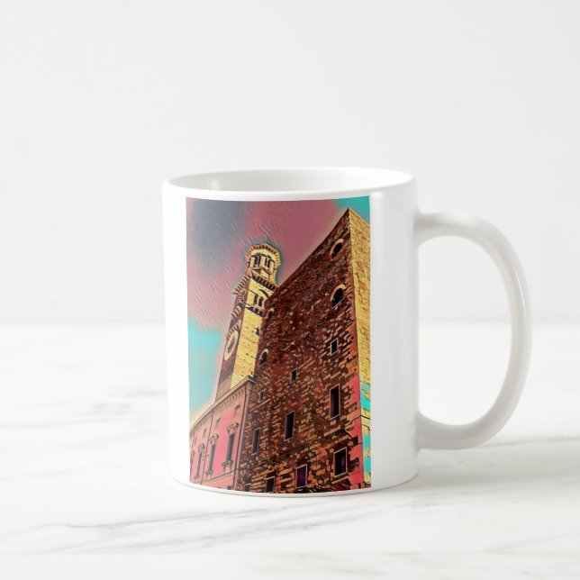 Italy architecture painting coffee mug (Right)