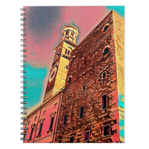 Italy architecture painting notebook