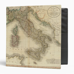 Italy Atlas Map Binder