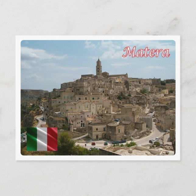Italy - Basilicata - The Sassi of  Matera - Postcard (Front)