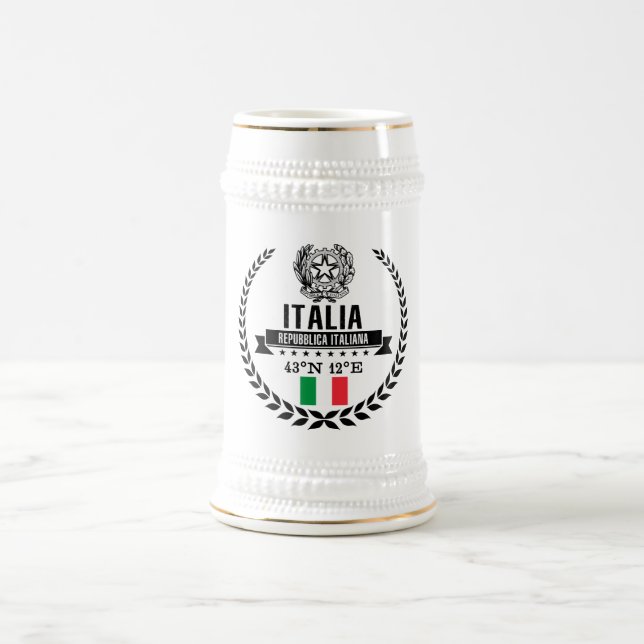 Italy Beer Stein (Center)