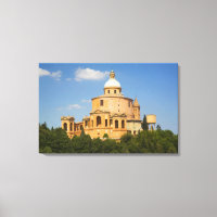 Italy, Bologna, Sunny Day with Portico di San
