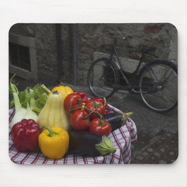 Italy, Brescia Province, Gargnano. Table with 2 Mouse Pad (Front)