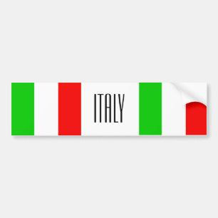 Italy bumper sticker