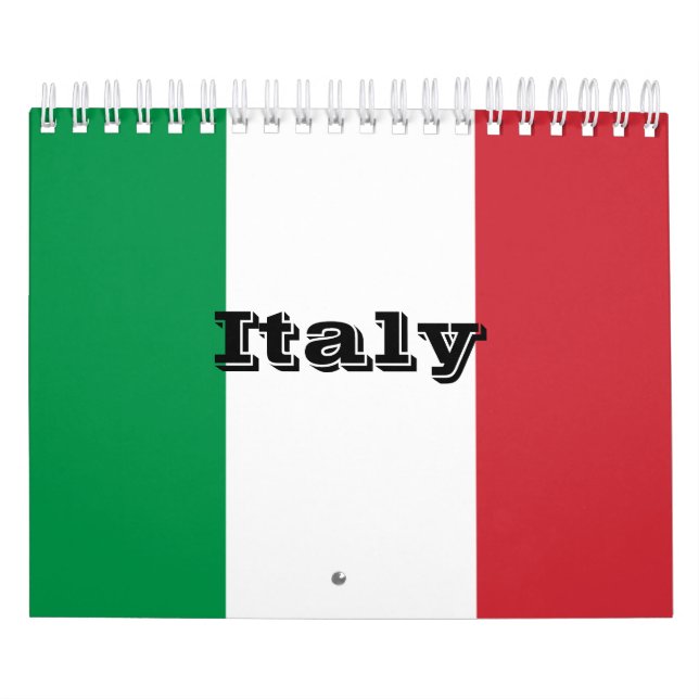 Italy Calendar (Cover)