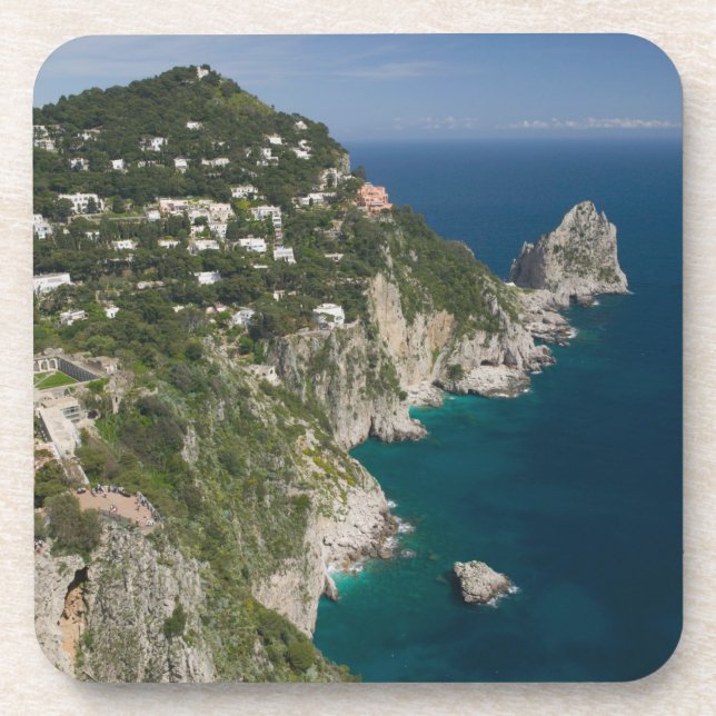 ITALY, Campania, (Bay of Naples), CAPRI: Coaster (Front)