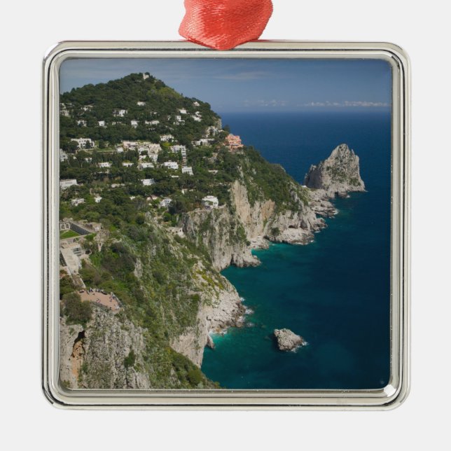 ITALY, Campania, (Bay of Naples), CAPRI: Metal Ornament (Front)