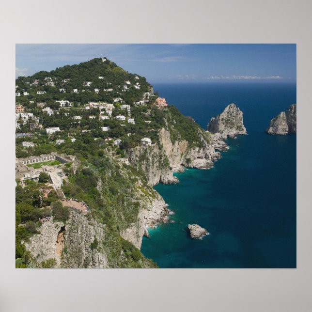 ITALY, Campania, (Bay of Naples), CAPRI: Poster (Front)