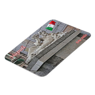 Italy - Campania - Naples - Nile God Statue - Magnet