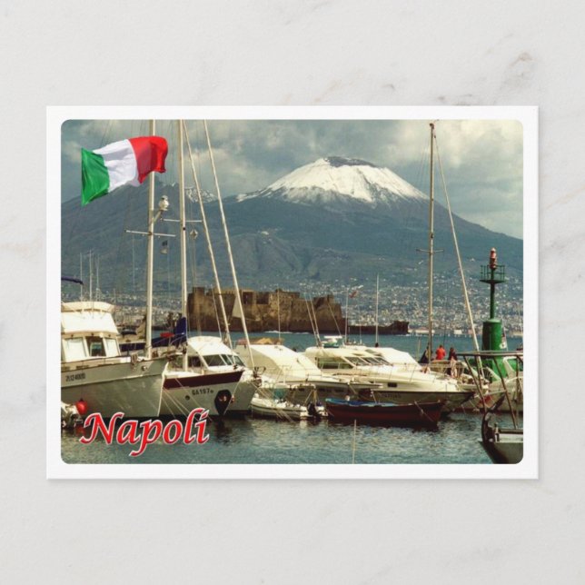 Italy - Campania - Naples - Vesuvius View - Postcard (Front)