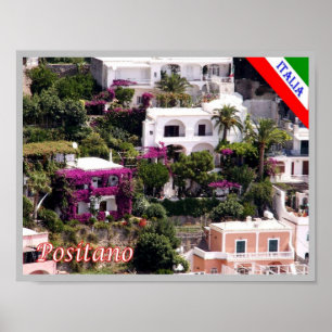 Italy - Campania - Positano - Poster