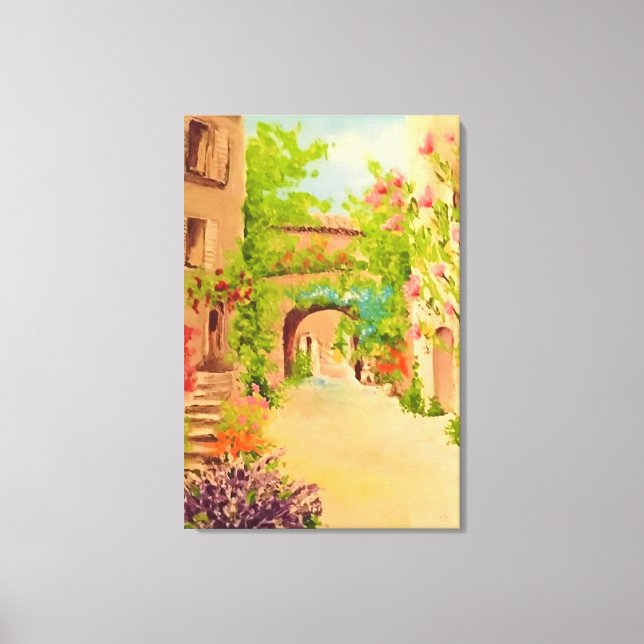 Italy Canvas Print (Front)