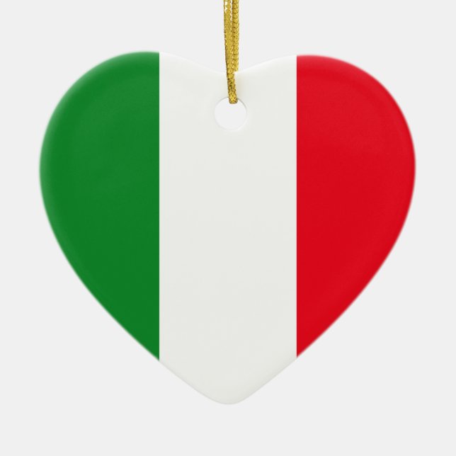 Italy Ceramic Ornament (Front)