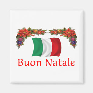 Italy Christmas Magnet