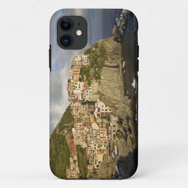 Italy, Cinque Terre, Manarola. Village on cliff. Case-Mate iPhone Case (Back)