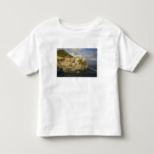 Italy, Cinque Terre, Manarola. Village on cliff. Toddler T-shirt