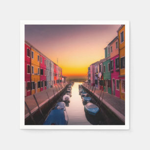 Italy Cityscape        Napkin