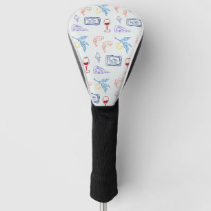 Italy Coastal Food Golf Head Cover