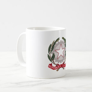 Italy Coat arms country symbol flag emblem italian Coffee Mug