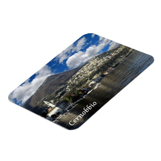 Italy - Como Lake - Cernobbio - Magnet (Left Side)