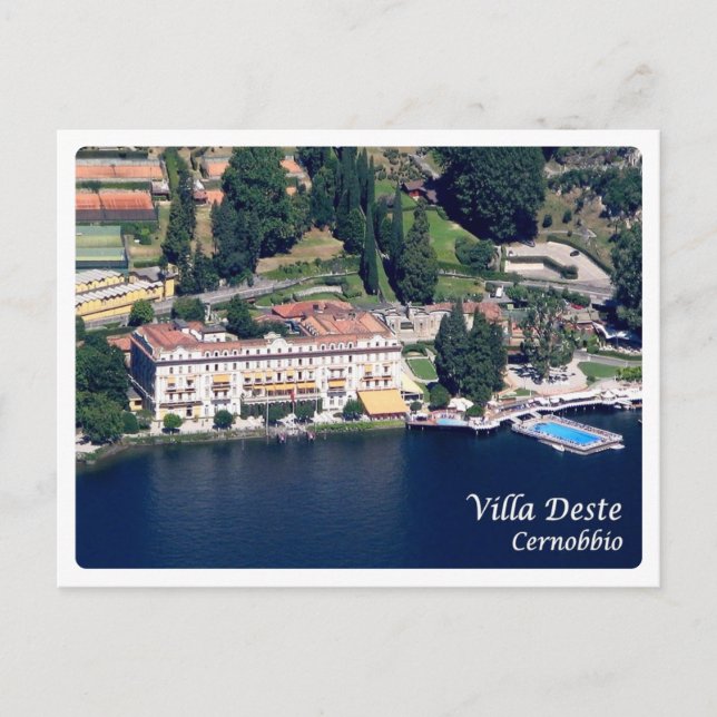 Italy - Como Lake - Cernobbio - Villa D'Este - Postcard (Front)