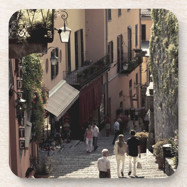 Italy, Como Province, Bellagio. Salita 2 Coaster (Front)