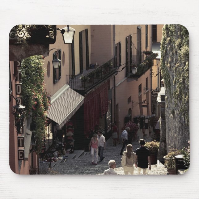 Italy, Como Province, Bellagio. Salita 2 Mouse Pad (Front)