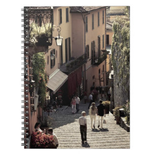 Italy, Como Province, Bellagio. Salita 2 Notebook