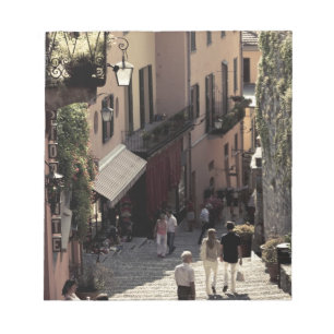 Italy, Como Province, Bellagio. Salita 2 Notepad